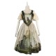 Cyans Qing Morning In The Pine Forest 2.0 Top, Skirt and Overdress(Leftovers/Full Payment Without Shipping)